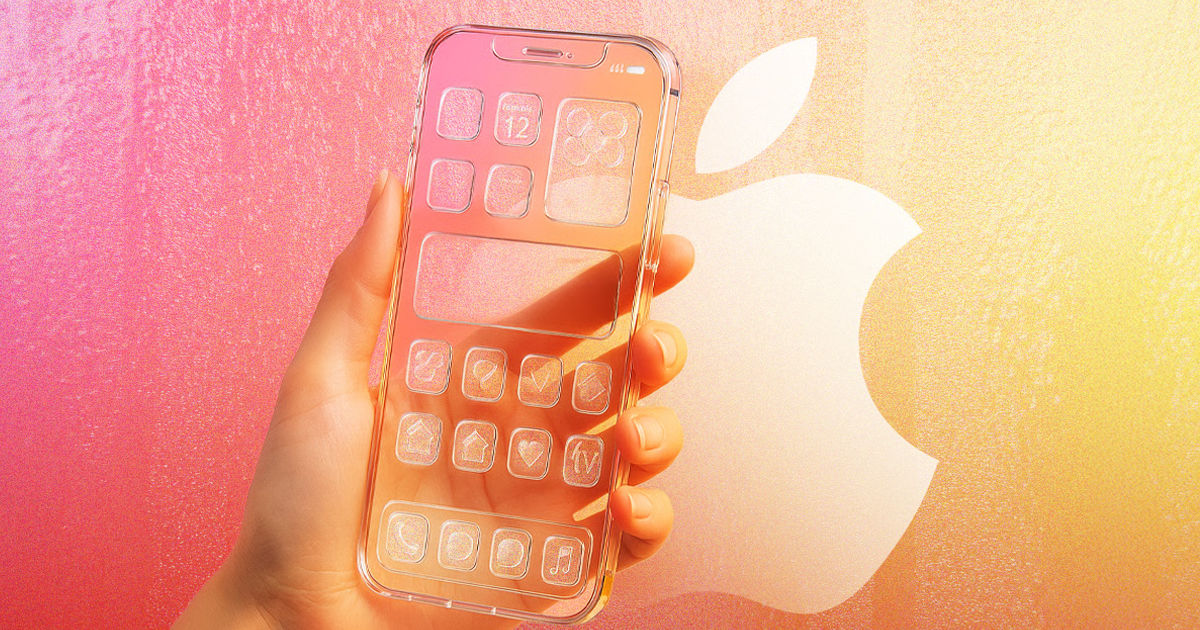 Apple a patentat un iPhone complet din sticlă.