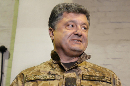 По словам Порошенко, за прошедший месяц Украина стала сильнее.