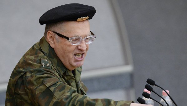 Жириновский: "Майдан организовали США, чтобы в Европе запахло порохом".