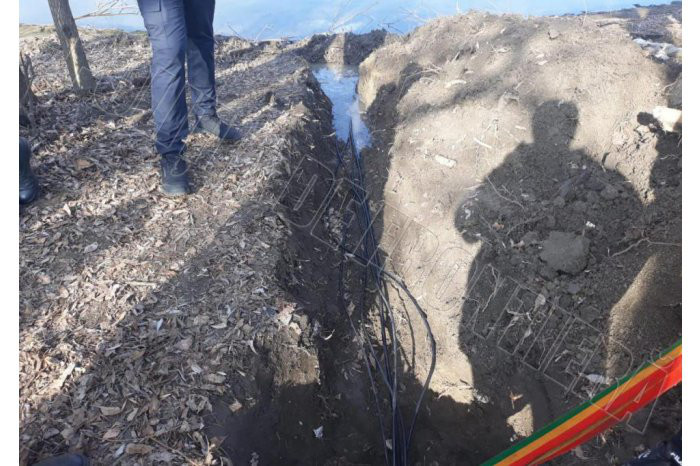Под Днестром нашли трубопровод, сооруженный для незаконной подачи воды.