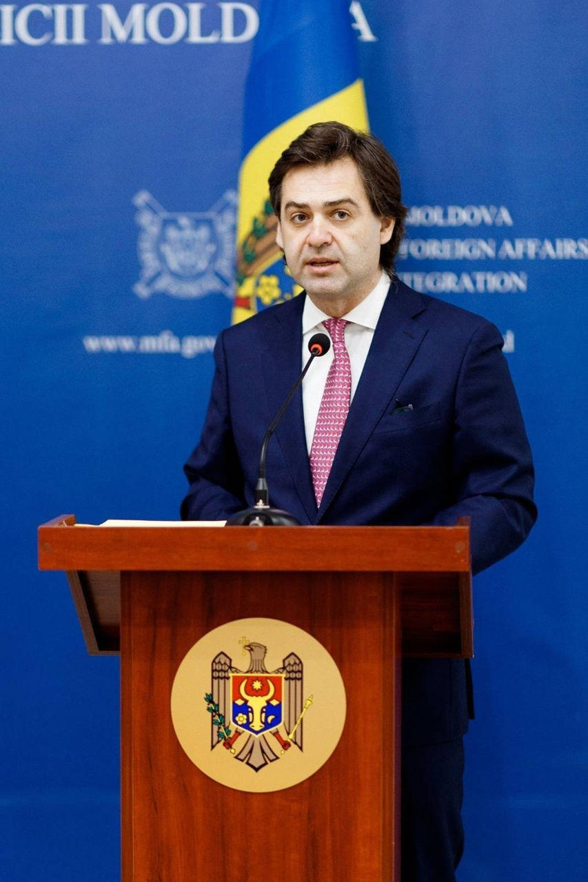 Министр иностранных дел и европейской интеграции Нику Попеску.