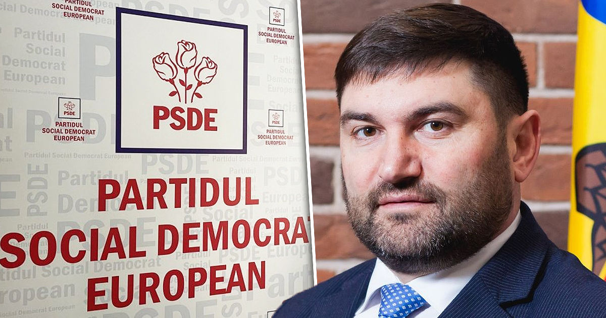 Председатель PSDE Ион Сула. Коллаж Point.md.