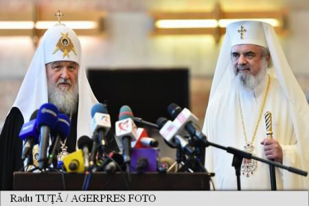 Patriarhul Moscovei și al Întregii Rusii, Kiril, a sosit joi la București.