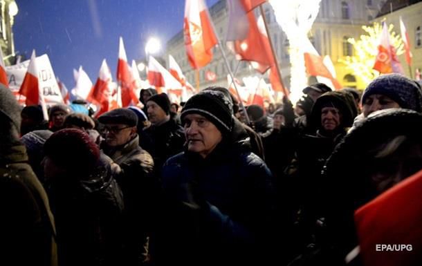 Протесты в Польше будут идти все новогодние праздники.