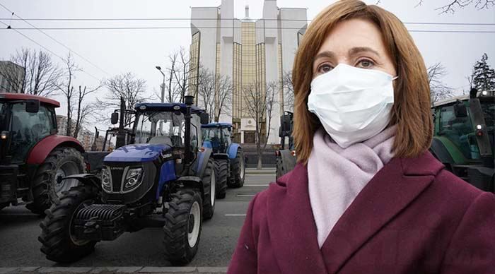 Санду о протесте фермеров: Они заслуживают уважительного обсуждения, а не агрессии. Фото: Point.md
