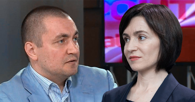 Платон - Санду: "У Плахотнюка и Шора денег нет". Коллаж: Point.md