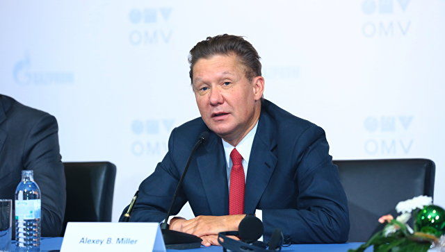 Глава "Газпрома" Алексей Миллер.