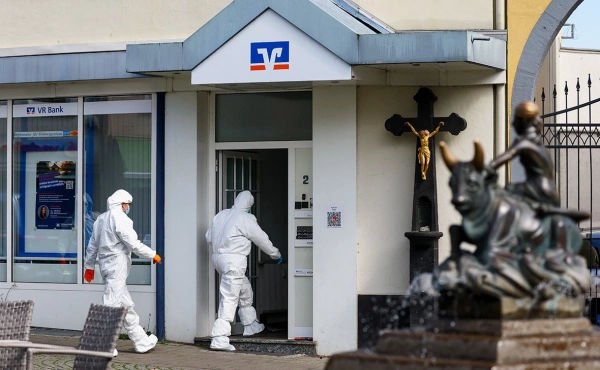 В Германии при захвате заложников в банке никто не пострадал.