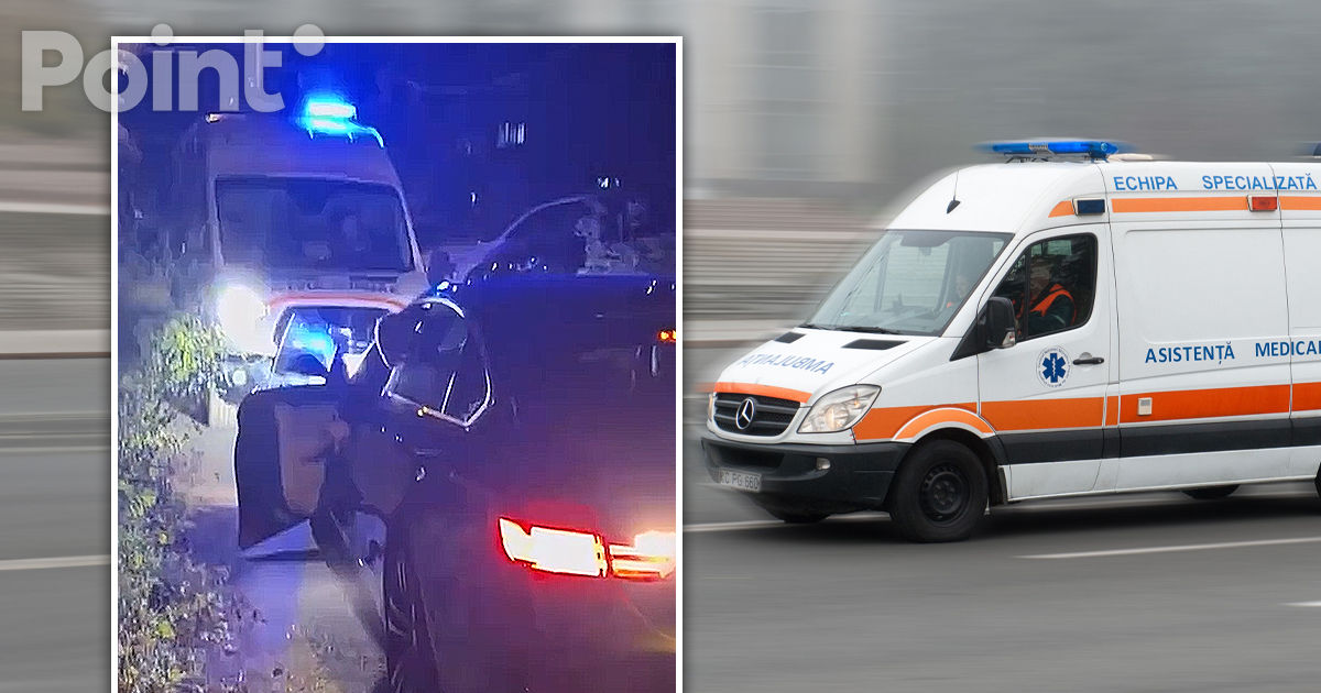 Conflict în Capitală între șoferul unui BMW și al unei ambulanțe.