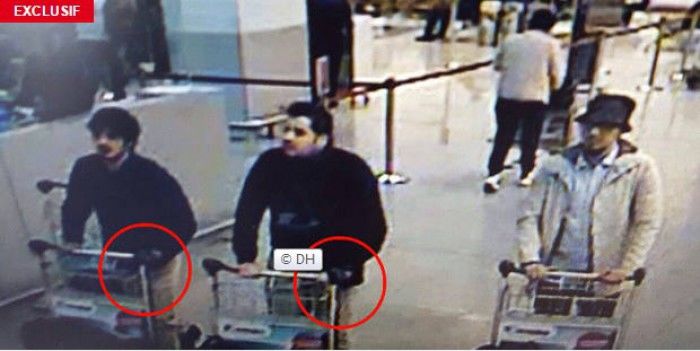 Camerele de supraveghere au sursprins autorii atentatelor de la Aeroportul din Bruxelles. Foto: dhnet.be