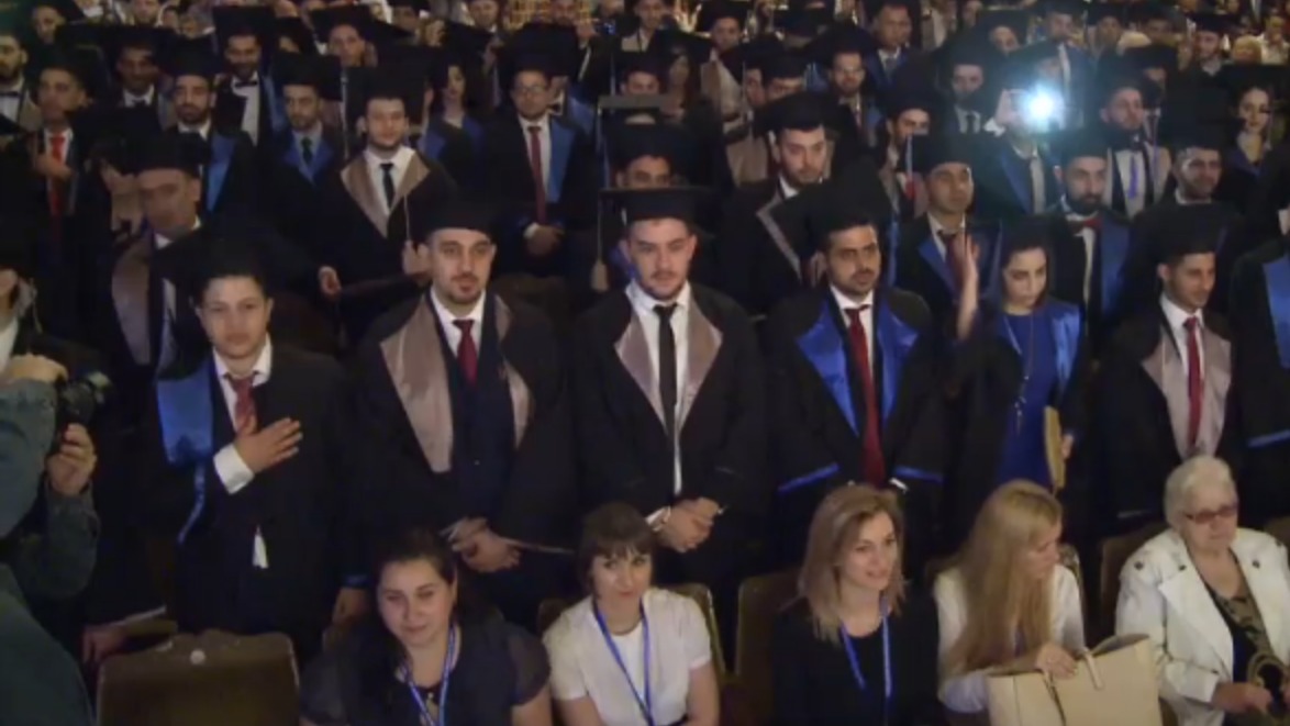 Studenţii străini de la medicină au depus jurământul lui Hipocrates. 