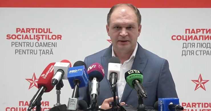 Кандидат ПСРМ на пост генерального примара Ион Чебан.