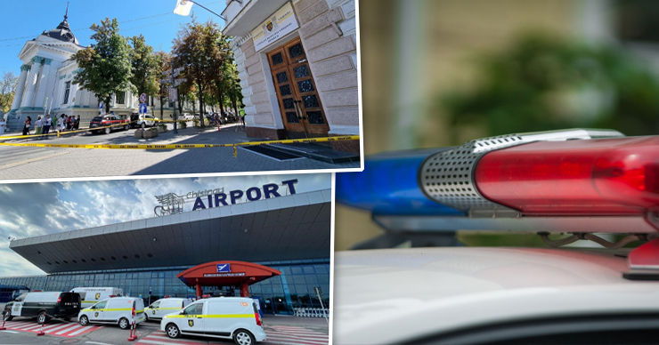 Установлена личность одного из авторов сообщений о бомбах. Коллаж: Point.md