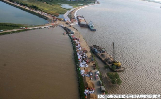 Provinciile Heilongjiang şi Liaoning au fost de asemenea afectate.