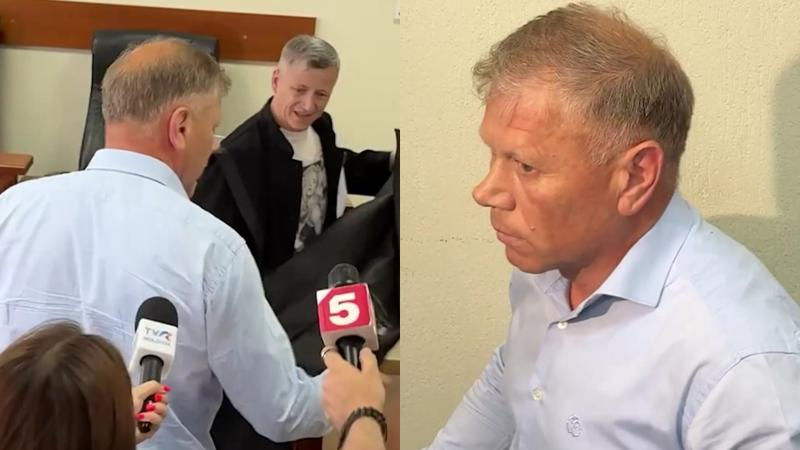 Примар Болдурешт, обвиняемый по делу в смертельном ДТП, был доставлен в суд.