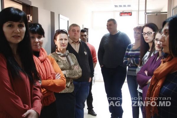 Журналисты общественной компании «Телерадио Гагаузии».
