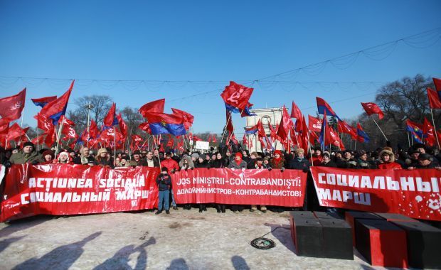 Vladimir Voronin pevedea că la acest marș se vor aduna până la 200 mii de oameni.