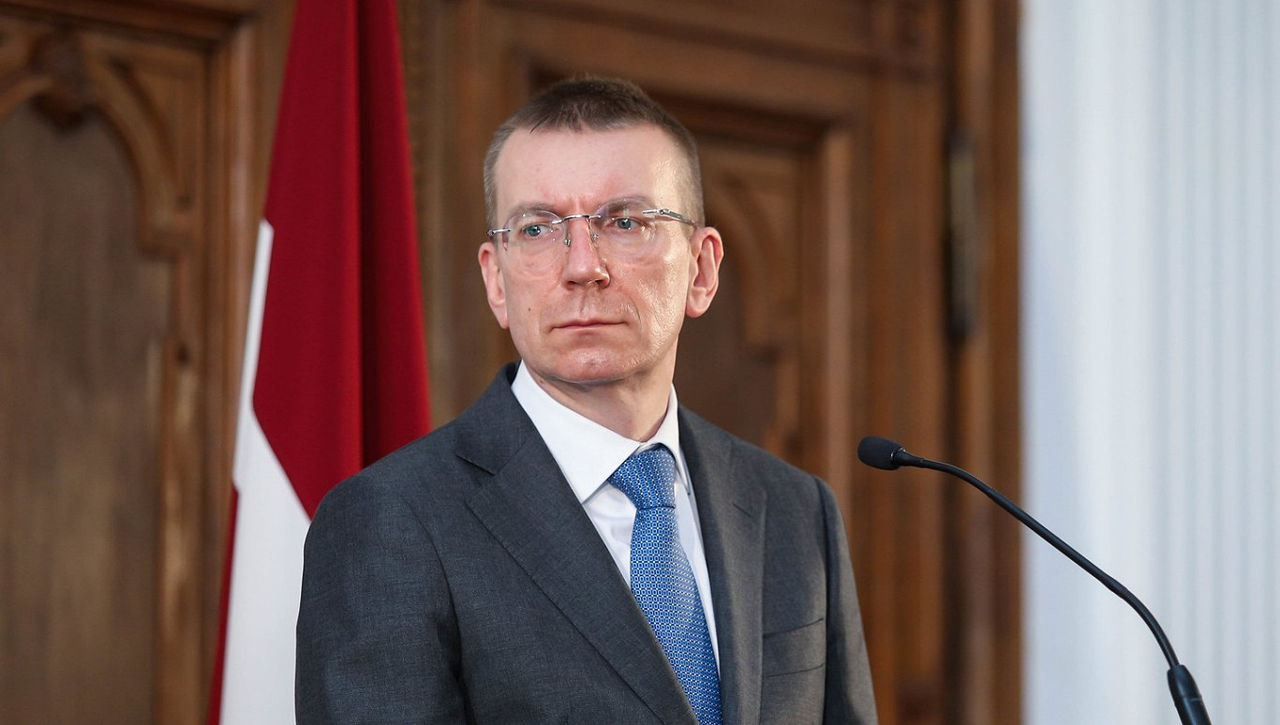 Президент Латвии Эдгарс Ринкевич.