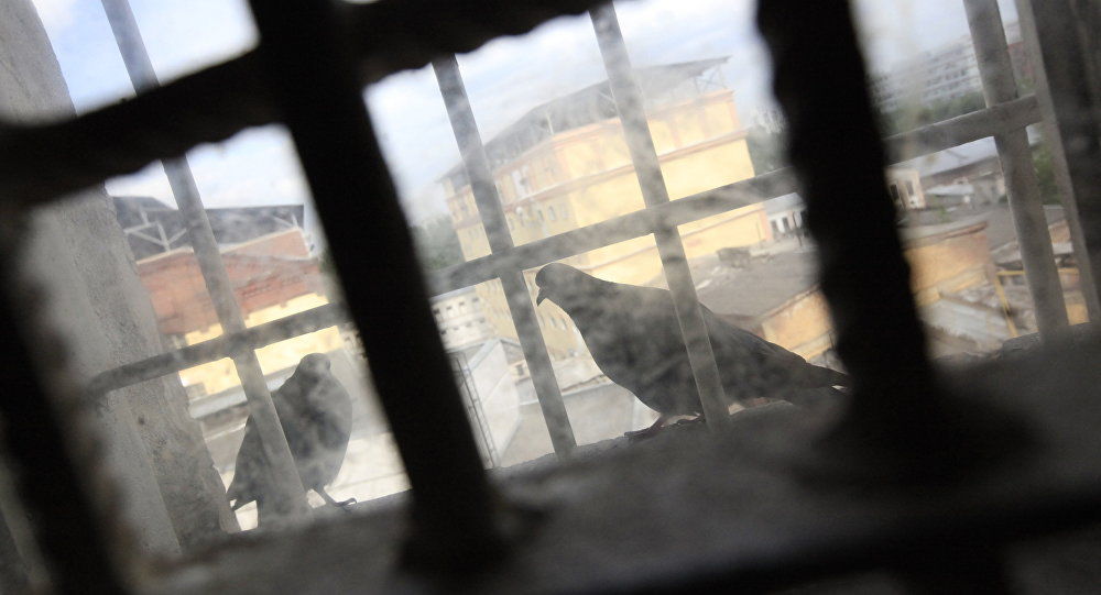 Vladimir Filat, care se află în penitenciarul nr. 13 din Chișinău. Foto: sputnik.md