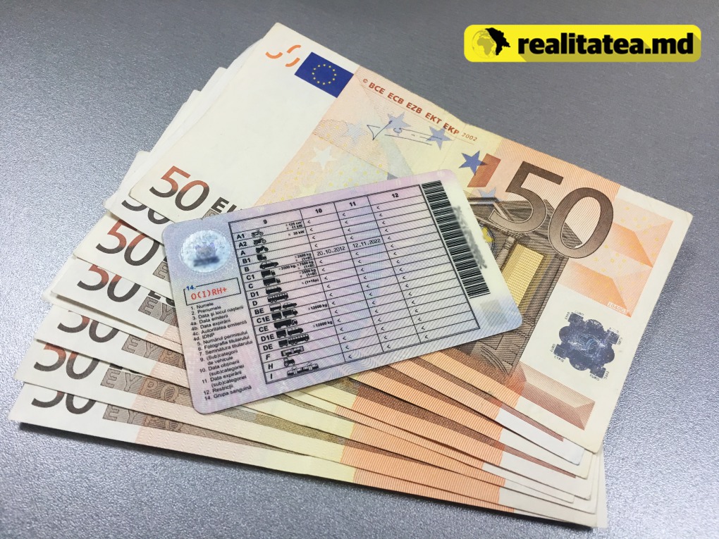 Condamnat: 28 de infracţiuni de trafic de influenţă la obţinerea permiselor auto. Foto: realitatea.md