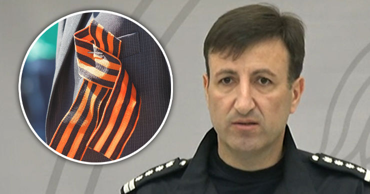 Глава ГИП: За ношение георгиевской ленты составлены протоколы в Кишиневе и Комрате. Коллаж: Point.md