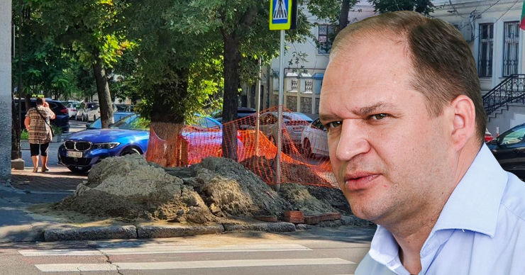 Чебан: За несвоевременное окончание работ по восстановлению коммунальных сетей будут штрафовать. Point.md