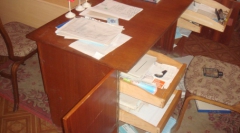 Preşedintele filialei PL din raionul Teleneşti a declarat că a fost depusă o plângere la poliţie, iar cazul este investigat.