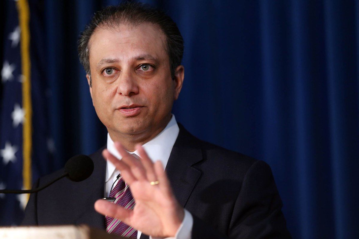 Preet Bharara a anunțat că a fost concediat după ce a refuzat să-şi dea demisia. Foto: nypost.com