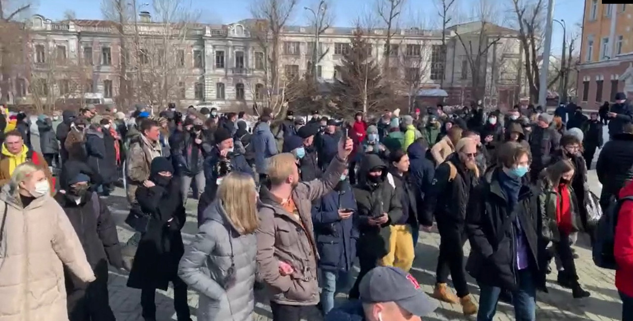 В Сибири и на Дальнем Востоке начались акции против войны с Украиной.