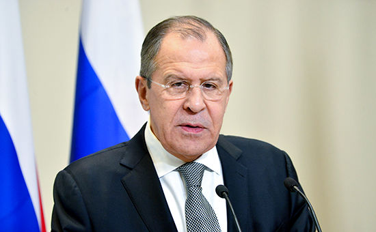 Министр иностранных дел России Сергей Лавров.