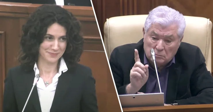 Воронин: Надо спросить у прокурора, но мне нравится разговаривать с Олесей. Коллаж: Point.md