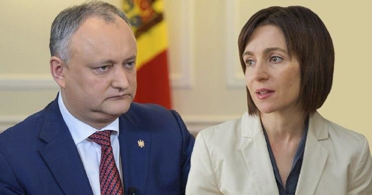 Аналитик: При досрочных выборах Санду придется восстановить союз с Додоном. Коллаж: Point.md