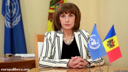 Представитель Программы Объединённых Наций по устойчивому развитию (ПРООН) в РМ Дафина Герчева.