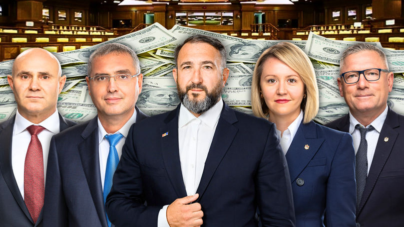 Top cinci cei mai bogați deputați din Parlament. Colaj: Stiri.md