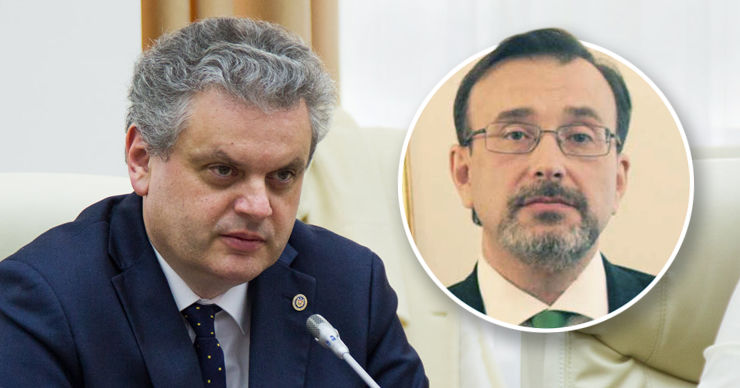 Олег Серебрян обсудил региональную обстановку с представителем Украины Юрием Клименко. Коллаж Point.md.