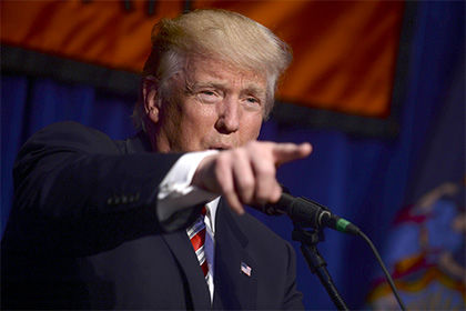 Кандидат в президенты США от Республиканской партии Дональд Трамп.