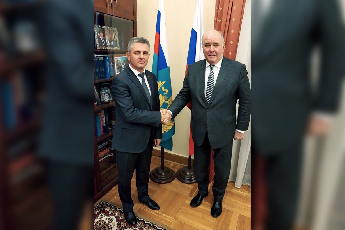Вадим Красносельский встретился с Григорием Карасиным в Москве.