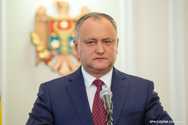 Игорь Додон рассказал о планах на 2018 год.