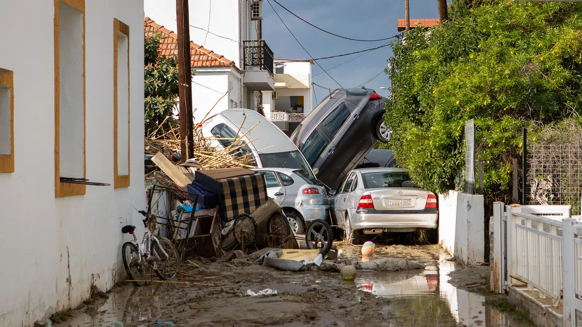 Furtuna Bora a făcut victime și a provocat distrugeri în Grecia.