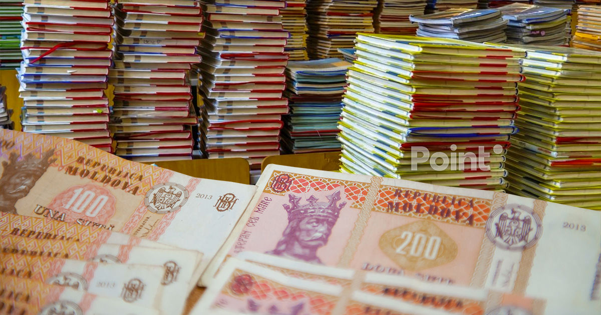 Оценка школьных учебников обходится более чем в полмиллиона леев ежегодно.