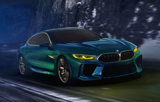 BMW a prezentat M8 Gran Coupe Concept.
