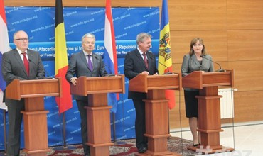 Страны Бенилюкса поддерживают европейский курс Молдовы и хотят парафирования Соглашений об ассоциации и свободной торговле с ЕС этой осенью в Вильнюсе. Фото: diez.md