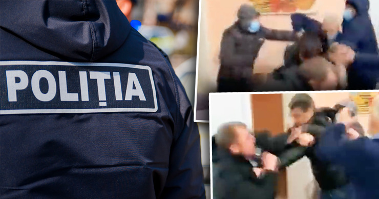 Управление полиции Гагаузии прокомментировало вчерашний инцидент в селе Кирсовo. Коллаж: Point.md.