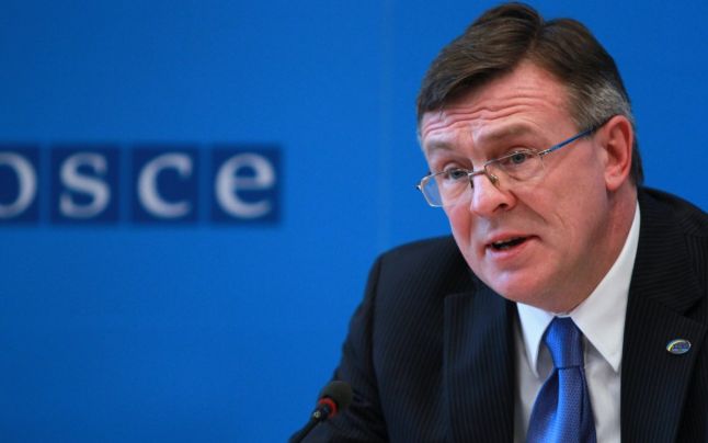 Действующий председатель ОБСЕ, министр иностранных дел Украины Леонид Кожара. Фото: adevarul.ro