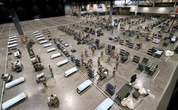 Пентагон назвал число жертв COVID-19 среди военных.