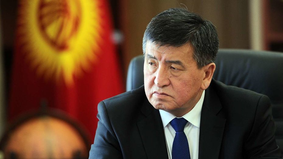 Президент Киргизии Сооронбай Жээнбеко.