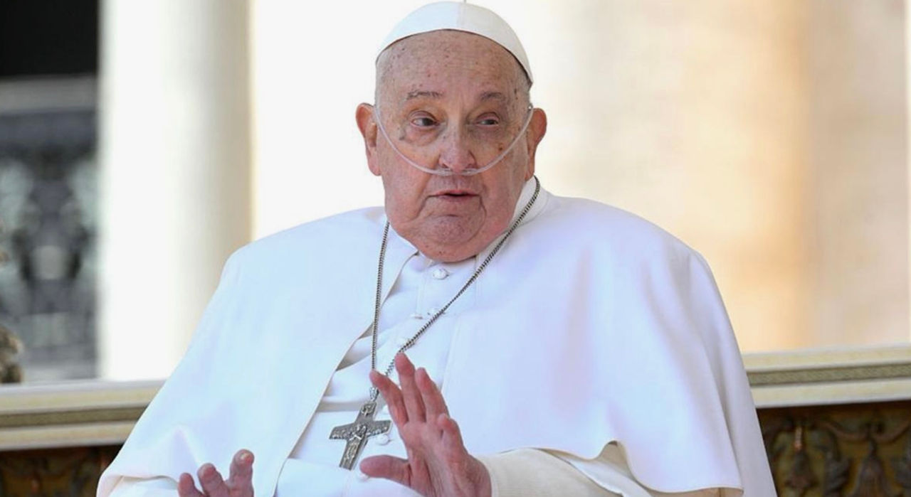 Papa Francisc a avut o apariție publică în Piața Sfântul Petru.
