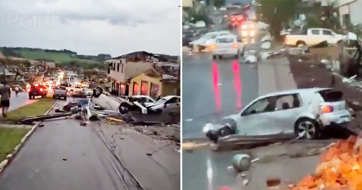 O tornadă din Brazilia a provocat distrugeri masive și a făcut zeci de victime.