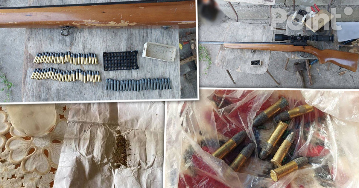 Percheziţii în raionul Drochia: Au fost ridicate arme, muniţii şi droguri.
