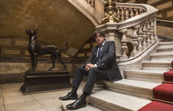Puigdemont vrea să conducă Catalonia de la . Foto: evz.ro